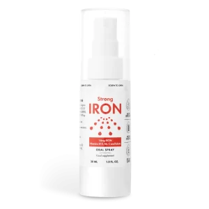 NorVita Strong Iron Spray, maisto papildas, 30 ml