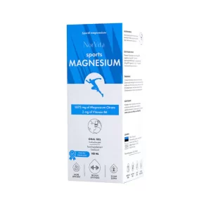 NorVita Sports Magnesium Citrate, maisto papildas 100ml
